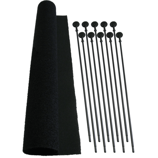 Rifle Rod Starter Kit (10 Pack - Includes Velcro)